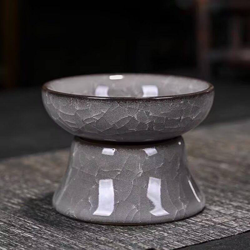 

Yuzhuxun Ceramic Black Ice Kung Fu Tea Set