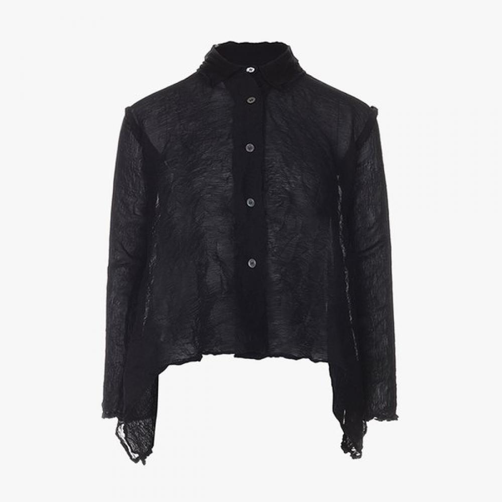 Fine PleAts A Line Short cArdigAn blAck FREE