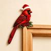 Wooden Door Topper Decor Corner Fit Animal Door Decor Rustic Door Hanging Ornaments  Bird Lovers