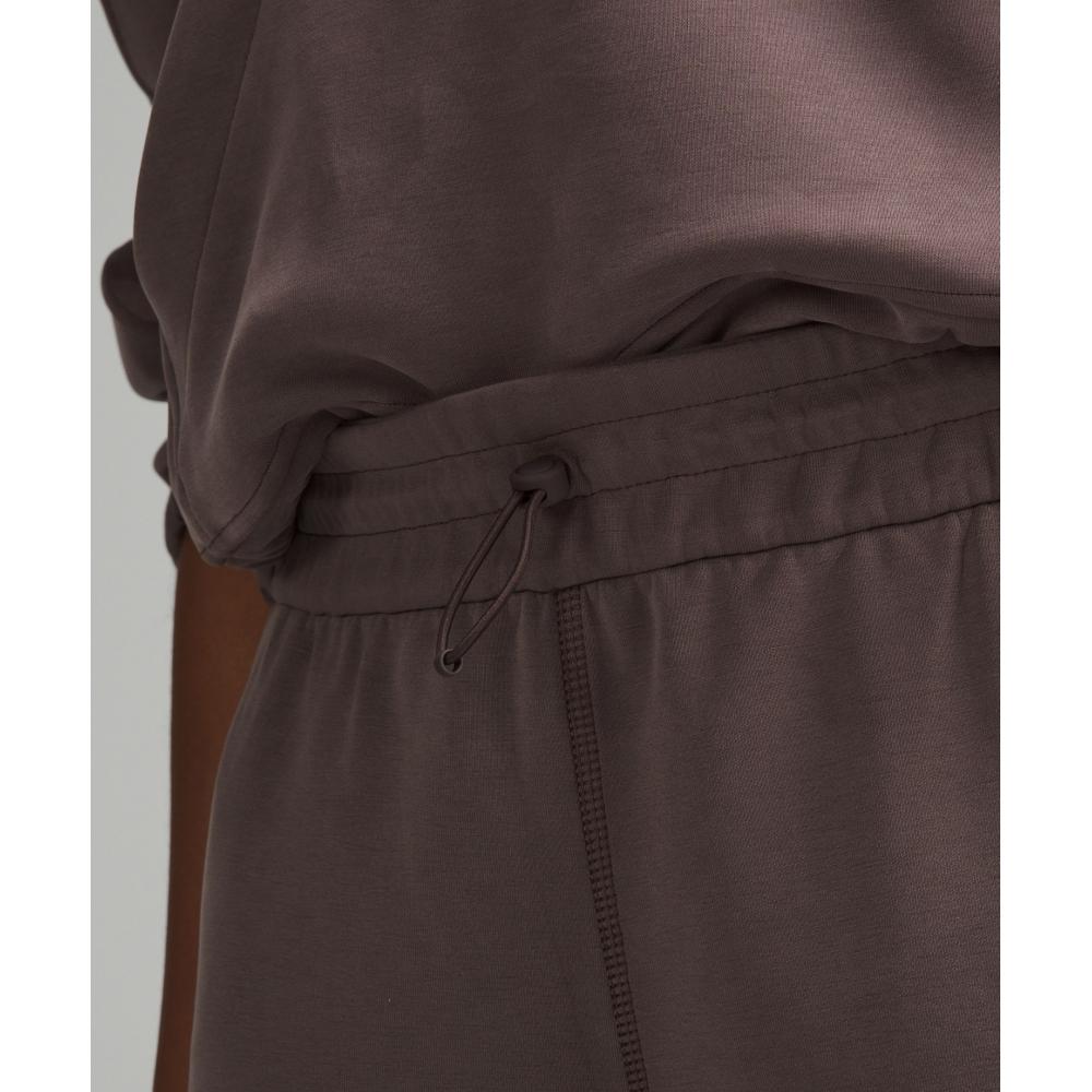 Lululemon Softstreme High Rise Straight Leg Cropped Pant Espresso