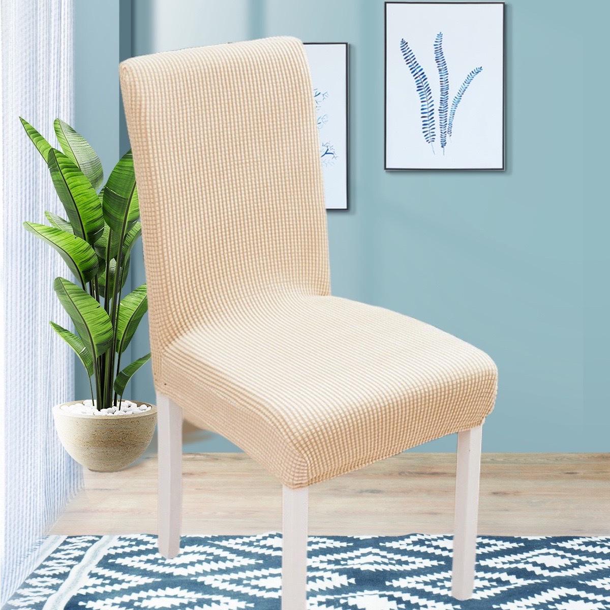 

Высокоэластичный фланелевый пылезащитный чехол для стула - универсальный, подходит для использования дома или в гостинице Short Back S [35-45CM]