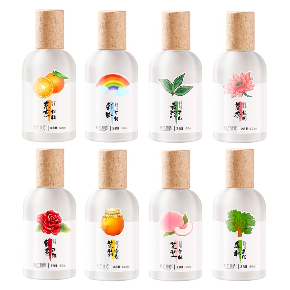 Light citrus perfume, fresh ladies long-lasting perfume, jasmine rose perfume