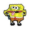 SpongeBob Series Clog Shoe Charms - 32 Soft Rubber DIY PVC Ornaments & Buckles
