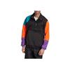 adidas Originals Men's PT3 Half Zip Fleece Jacket Black Rainbow FM3680