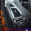 LHD for Ford Focus 3 MK3 2015 - 2018 Car Air Conditioning  Vent Outlet Panel Cover Sticker  AC Vents Trim ABS Accessories