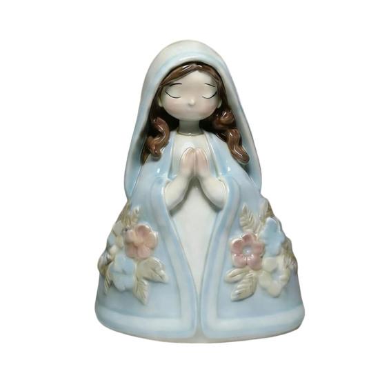 

Holy Family Statue St.Joseph with Youth Jesus Virgin Mary Resin Figurine Indoor Nativity Scene Tabletop Decoration Religious Gift for Home B