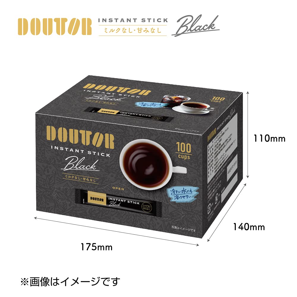 Doutor Coffee DT Instant S Black AG 2g X 100P
