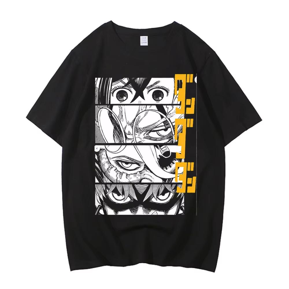 2025 T-shirt Men Women Japanese Anime T Shirt Cartoon High Quality Top Unisex Tee Male Summer T-shirt Breathable Men's T-Shirt