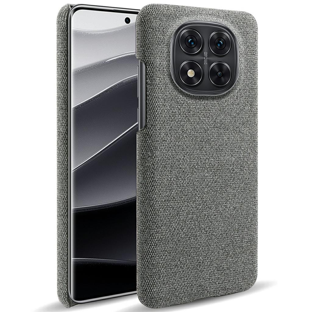 For Xiaomi Redmi Note 14 Pro 5G/Poco X7 5G Phone Case Cloth Texture Anti-Scratch Protective PC Back Cover