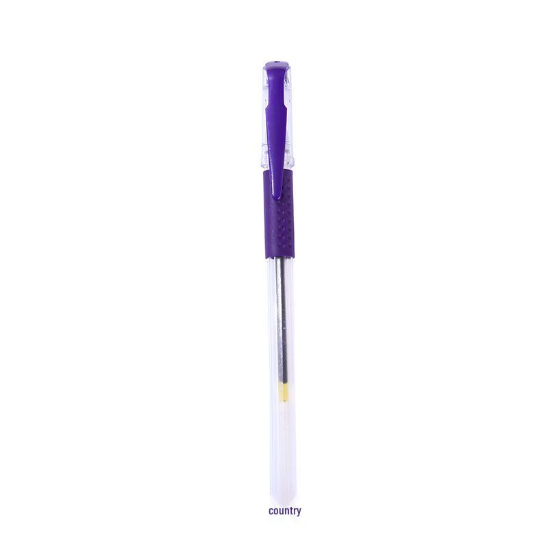 Purple Carbon Fiber Needle Point Fountain & Rollerball Gel Pen with European Standard Bullet Tip