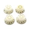 4Pcs Electric Guitar Bass Top Hat Speed Control Volume Knobs Multiple Colors