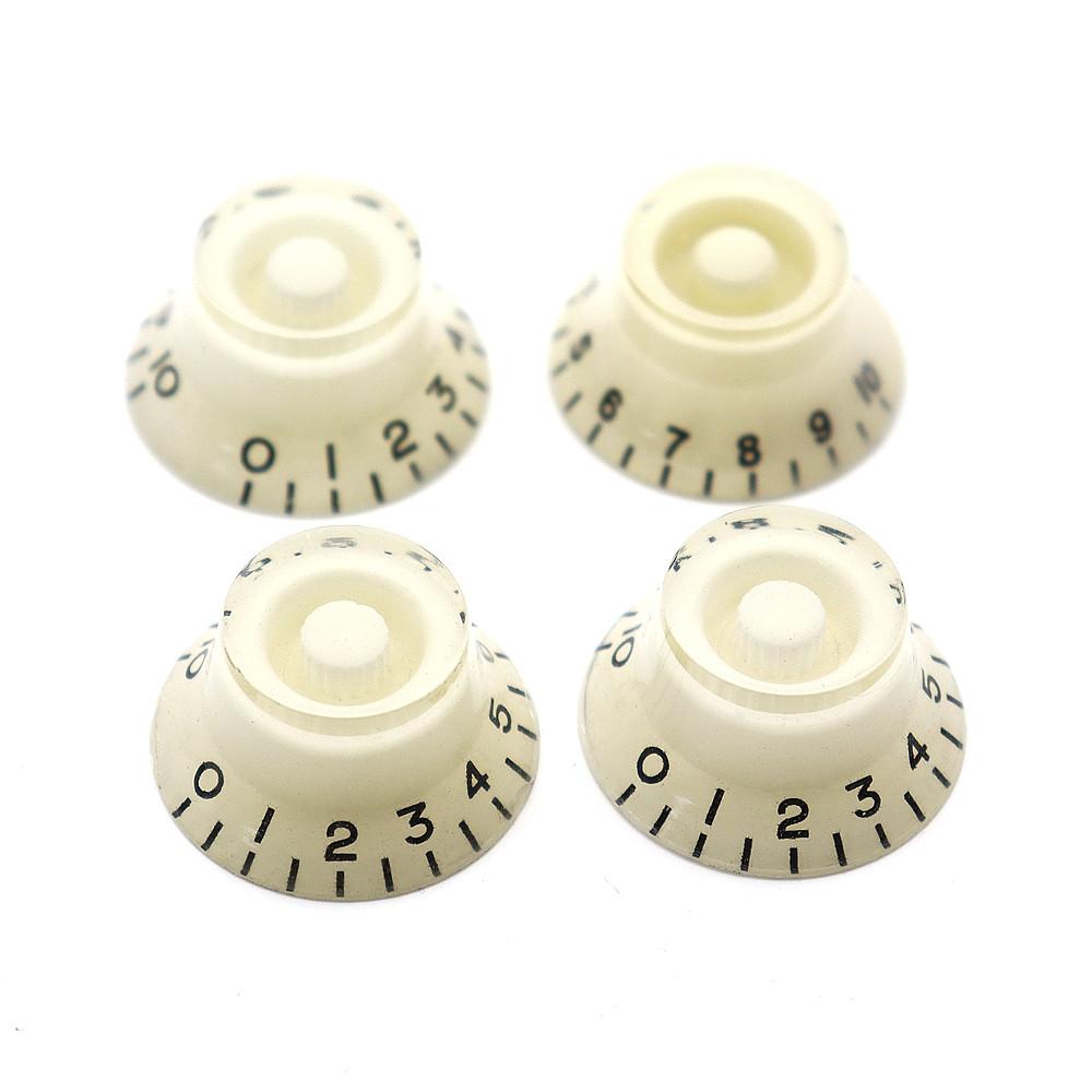 

4pcs Electric Guitar Bass Top Hat Speed Control Volume Knobs multiple colors
