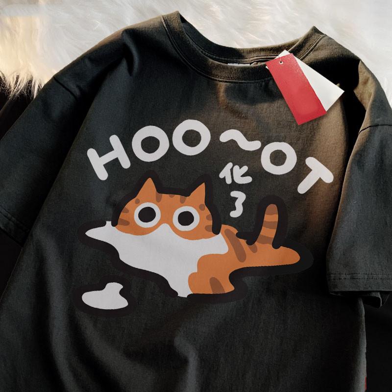 

Cartoon Printed Short Sleeved Tshirt MenWomen 2025 Summer New Korean Ins Street Versatile Loose Top 4XL