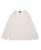 ANALOG MOOD First Linen Long Sleeve Knit (Ivory)