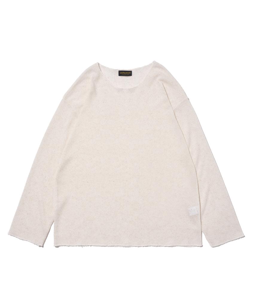 ANALOG MOOD First Linen Long Sleeve Knit (Ivory)