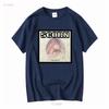 SCORN T Shirt Vae Solis Mens Cotton Crew Industrial Breakbeat long or short sleeves vintage Washed Slightly homme Soft