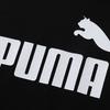 Puma Amplified Cropped Hoodie With Logo Print Women Tops Black 583808-01