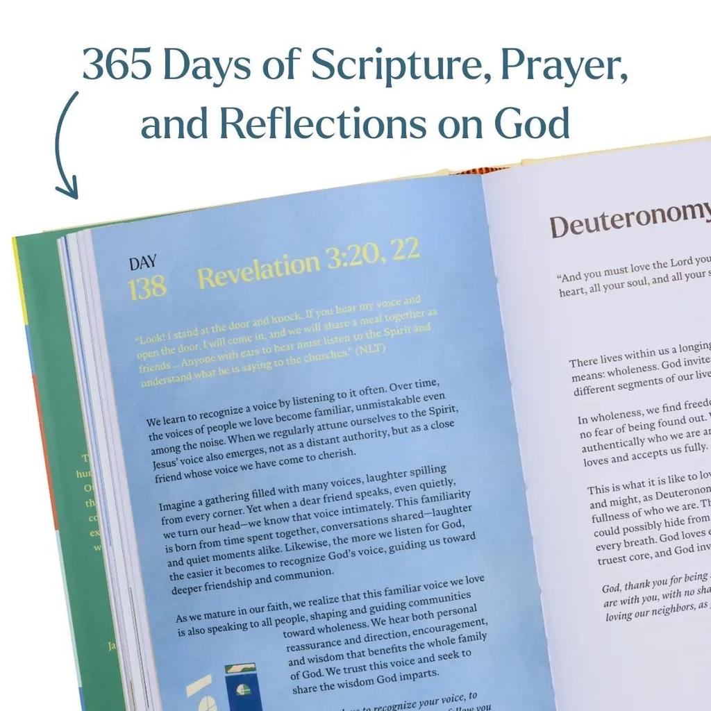 Un Bello Anno con Gesù: La Bibbia 365 Giorni - Riflessioni Quotidiane e Studio Biblico in un Anno per Agende Impegnate