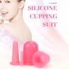 For Face Neck Massage Anti Cellulite Suction Cup 4x Silicone Vacuum Cupping Cans