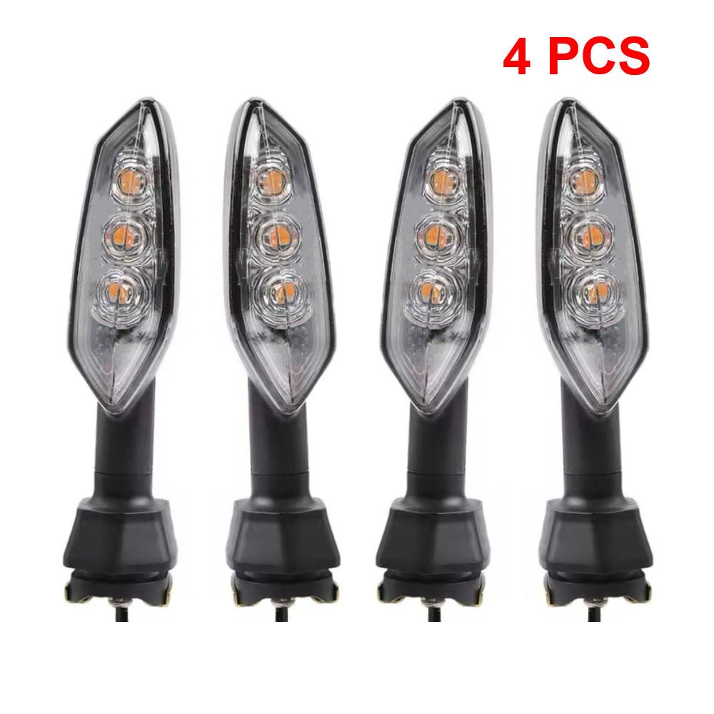 For KAWASAKI Z125 Z300 Z400 Z650 Z750 Z800 Z900 Z1000 Z VERSYS 300 1000 Flashing LED Motorcycle Blinker Lamp Turn Signal Light