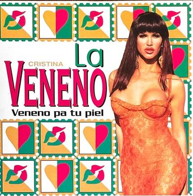 12inch Record CRISTINA LA VENENO - Veneno Pa Tu Piel / Rap De La Venen DE308 Dark Entries 2023 US Dance & Electronica