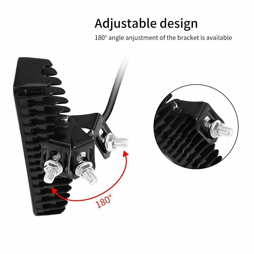 1/2PCS Led Work Light Bar Spot Beam Bar Car SUV Off Road Driving Fog Lamp