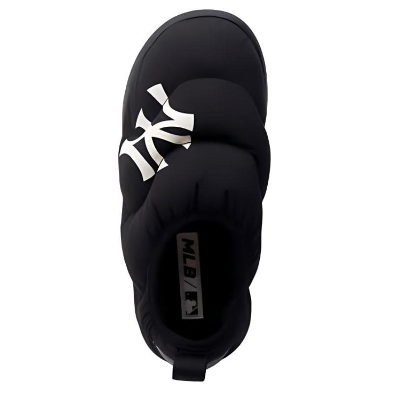 MLB Chunky Classic A FLEECE Lightweight Wear-Resistant And Warm Low-Top Casual Shoes Women's Black Sneakers 3AWBPSO36-50BKS