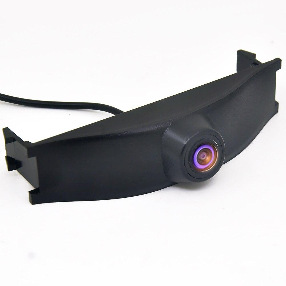 170° AHD CVBS CCD 1080P Vehicle Fisheye Night Vision Car LOGO Parking Front View Camera for Peugeot 3008 T8 Facelift 2013-2016