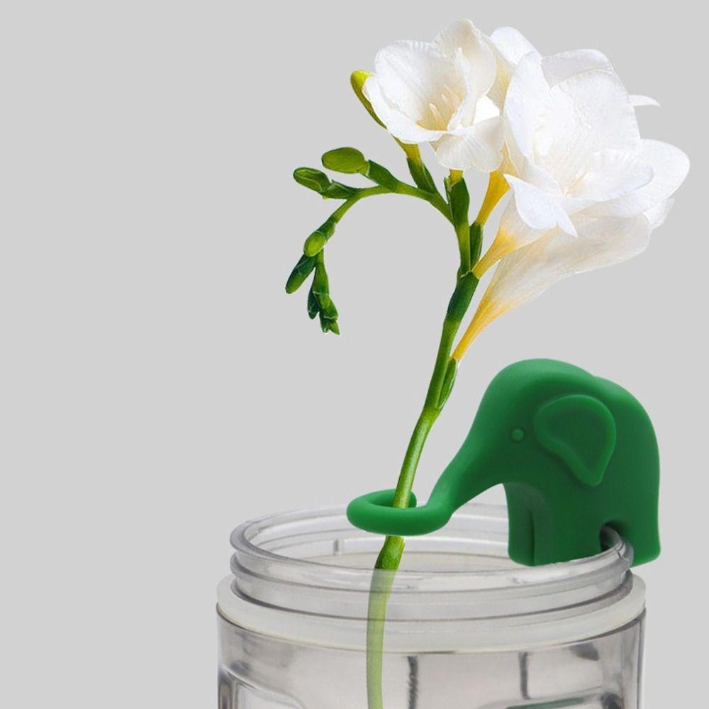 Rabbit/Monkey/Elephant Plant Stakes Silicone Hydroponics Stabilizer  Hydroponics System