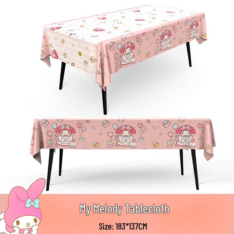 ZISIZ First Birthday Disposable Tablecloth