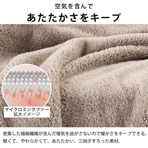 Iris Plaza Blanket, Throw, Anti-Static, Machine Washable, Warm, Ultra-Fine Micro Mink Fur, Silver Gray, 160 X 200 Cm, Semi-Double