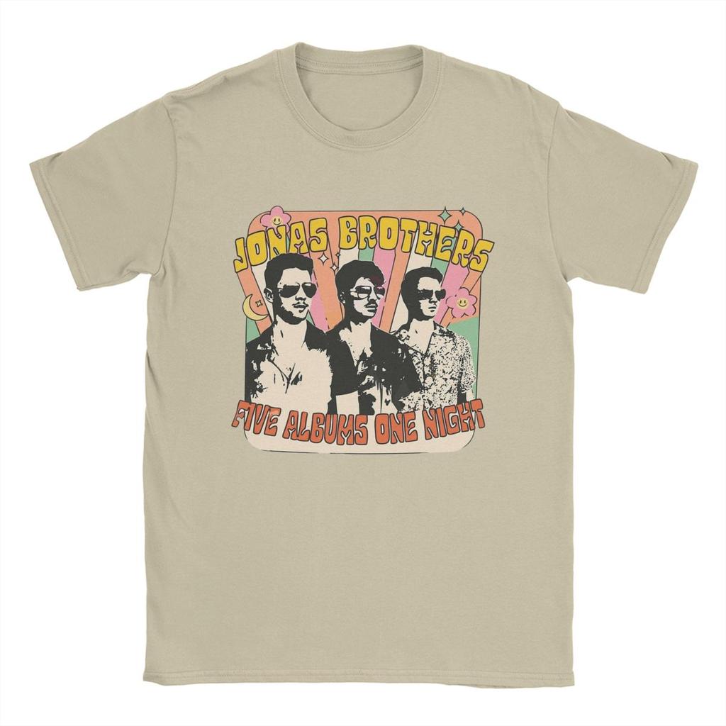 Lion Spirit Jonas Band T Shirt Merch Men Women Cotton Casual Tee Shirt Short Sleeve Tops Birthday Gift