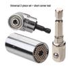 Multifunctional Electric Angle Drill Adapter with Flexible Shaft