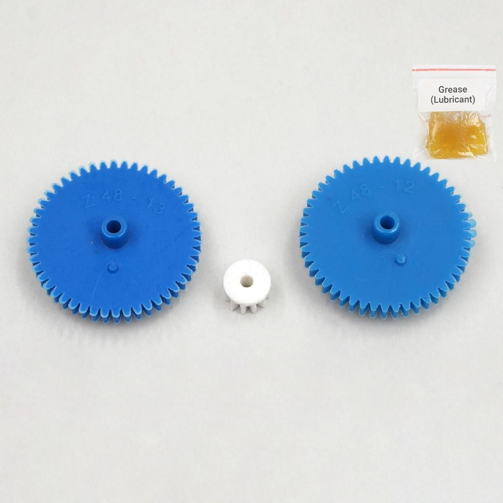 V2BGE509 Speedometer Odometer Gears for Mercedes R107 W123 W126 (85MPH) Miles