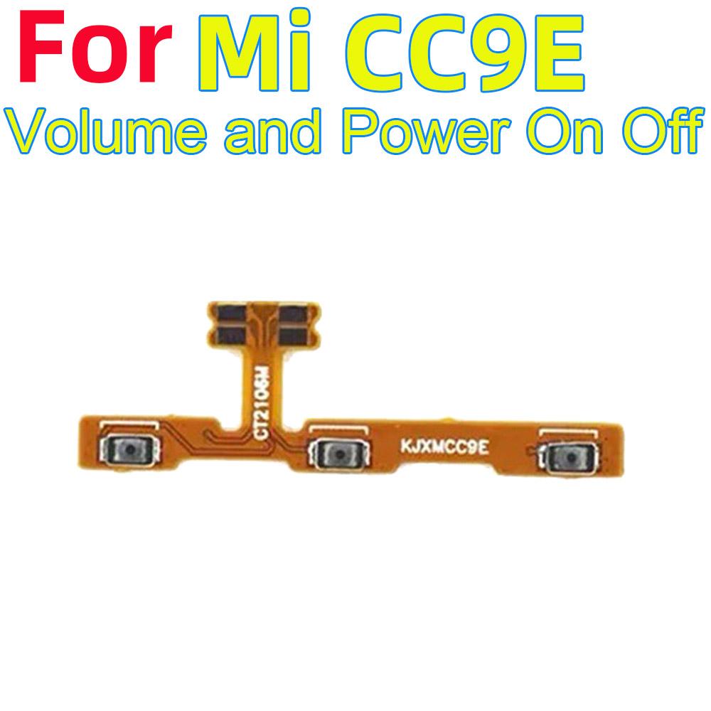 Power ON OFF Mute Switch Control Key Volume Button Flex Cable for Xiaomi Mi CC9E Power On Off Volume Power Volume
