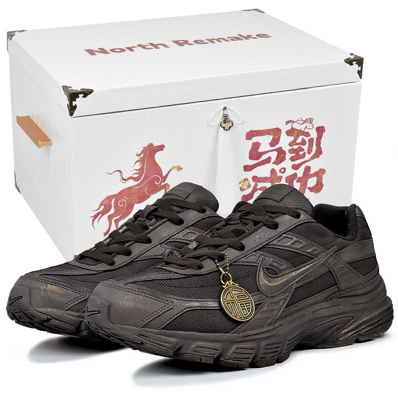 

Nike Initiator Abrasion Resistant Low top Running Shoes Men s 394055-100(Team1676-S-BOX) 42.5
