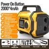 6 in 1 Car Jump Starter 15V with LED SOS Light Air Pump Portable High Pressure Air Compressor For Car/Motorcycle/ Bicycle.