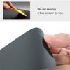 Universal Rear Trunk Guard Plate Sticker Car Rear Bumper Trim Anti-Kicked Scratch Protection Sticker Strip 3D Carbon Fiber Film