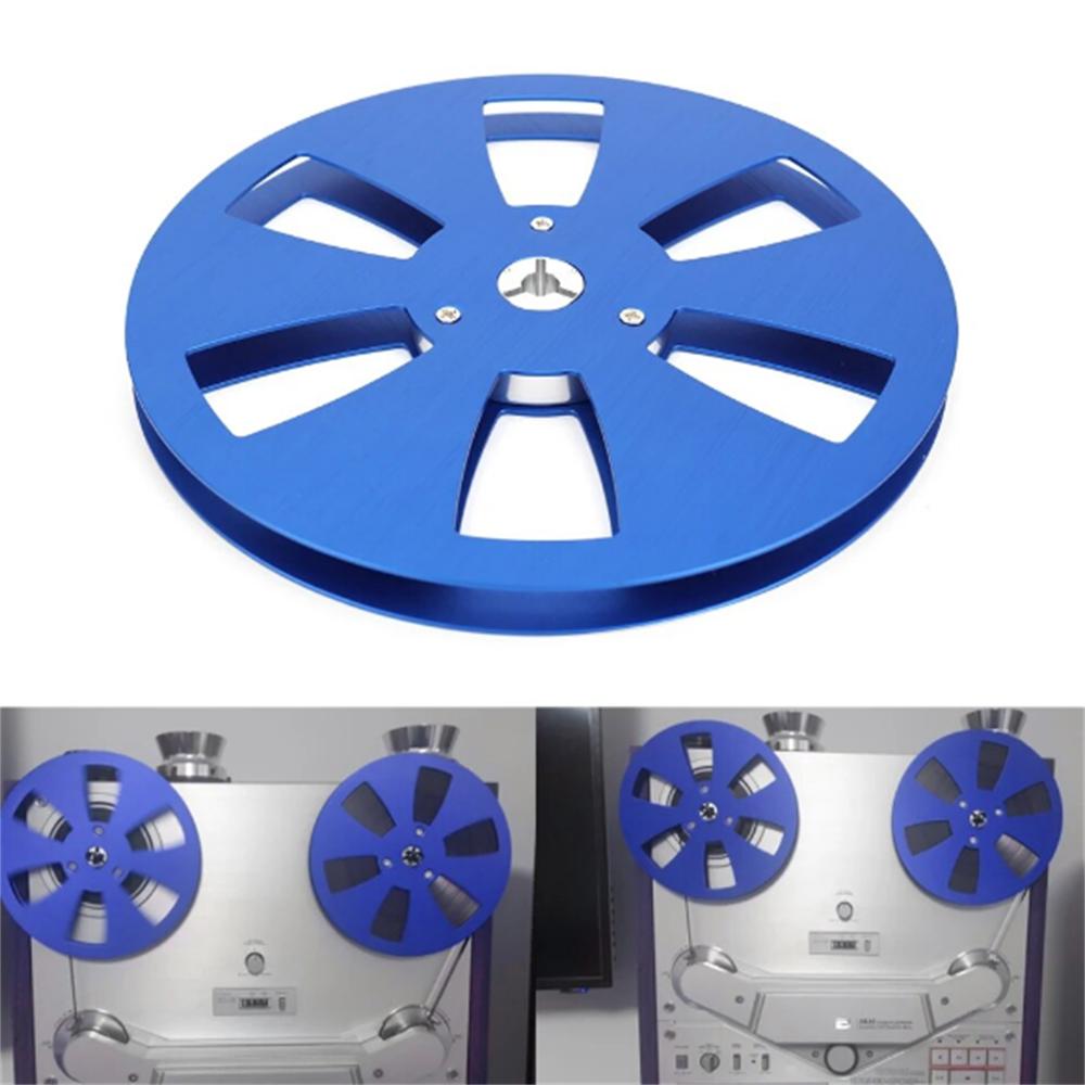 Bandă de înregistrare cu 6 găuri, 7 inci, bobina de îndoire/rezistență la uzură, casetă cu rolă deschisă, bandă pentru bobine din aliaj de aluminiu pentru Studer ReVox/TEAC/BASF
