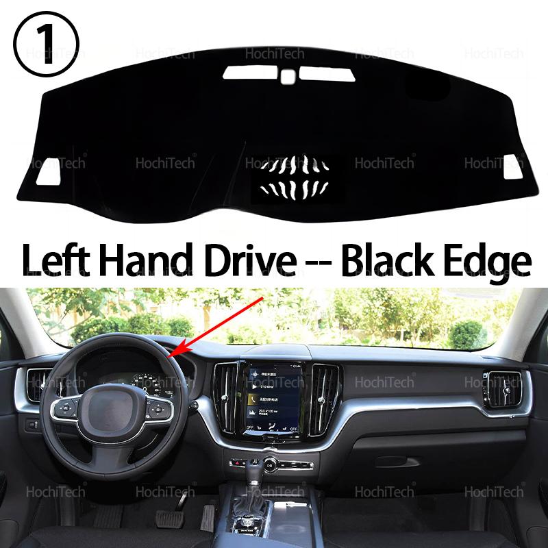 For Volvo XC60 Second Generation T5 AWD 2018-2024 Dashboard Cover Pad Car Liner Anti-UV Mat Sunshade Dashmat Carpet Dash
