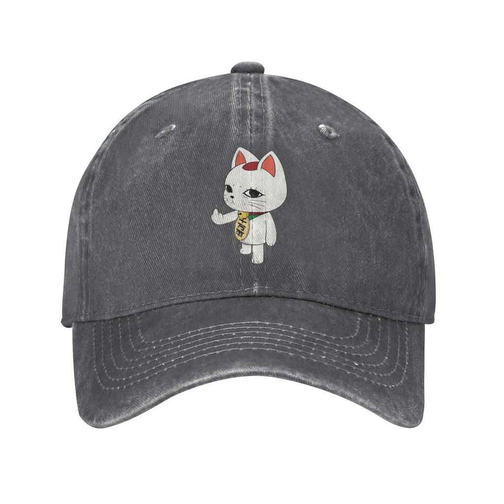 Vintage Turbo Granny Dandadan Anime Baseball Caps for Unisex Women Distressed Washed Headwear Activities Adjustable Fit Hats Cap