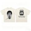 2026 Messi The King of Football Head Print Fashion Short Sleeve T-shirt Men's Clothing and Women's 2026 FIFA World Cup shirt