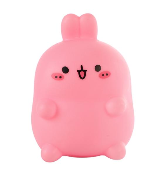 

Cute Night Light 3 Level Dimmable Nursery Nightlight Super Squishy Silicone USB Rechargeable Touch Control 7 Colors Night Lamp F