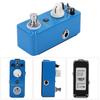 Blues Style Overdrive Guitar Effect Pedal 2 Modes(Bright Fat) True Bypass Full Metal Shell
