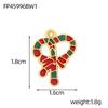 CARLIDANA Unique Diy Jewelry Charms Accessories Tree Santa Claus Enamel Christmas Charms for Bracelet Necklaces Waterproof