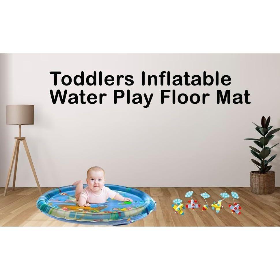 Baby Gym and Fitness Inflatable Tummy Time pad Premium Kids Water Play Mat |