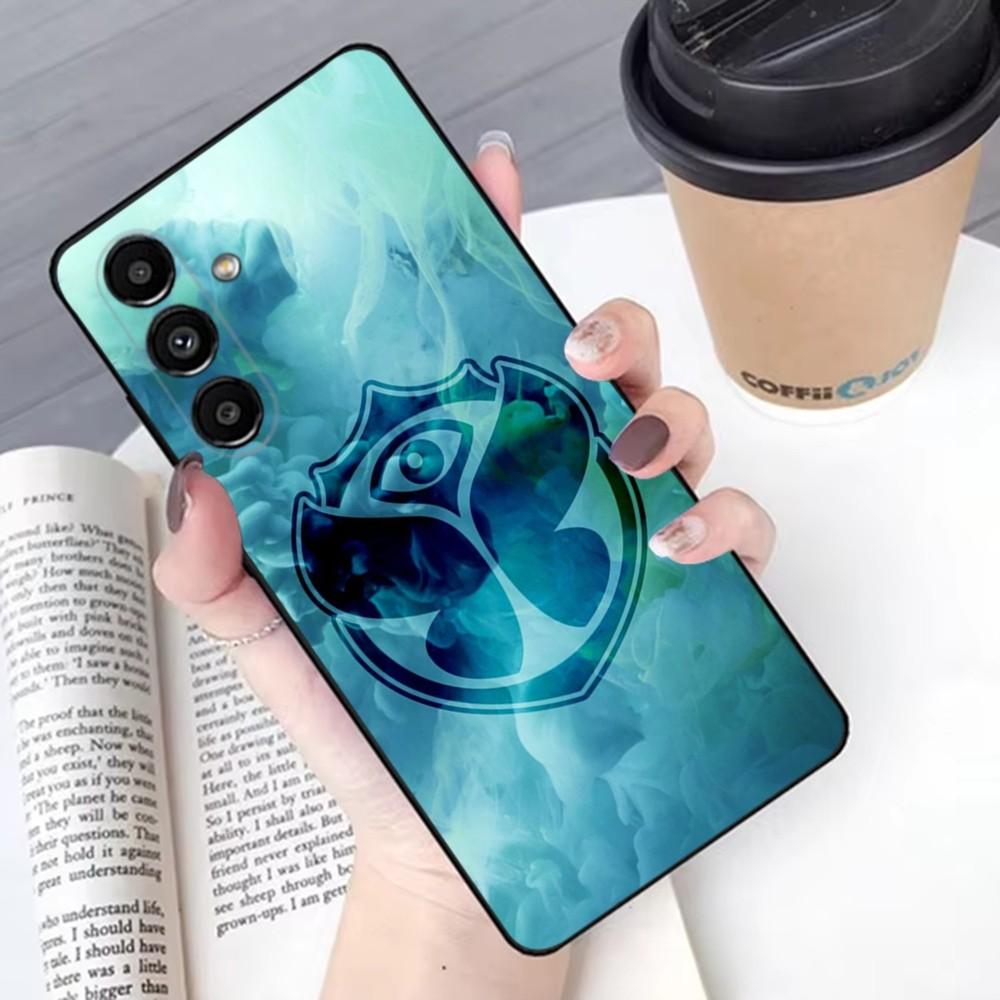 Music Festival T-Tomorrowland Phone Case For Samsung S 25,24,21,22,23,30,20,Ultra,Plus,Fe,Lite,Note,10,9,5G Black Soft