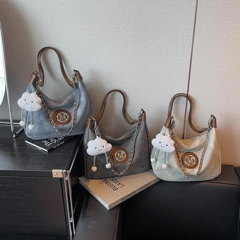 Multifunctional Crossbody Bag for Women Large Capacity Shoulder Bag