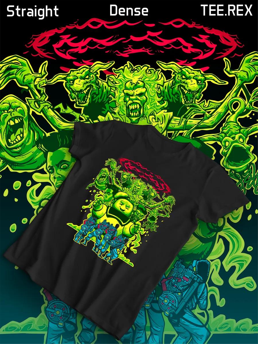 T-shirt with print Ghostbusters L