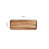 Acacia Wood Tray Coffee Tray Rectangular Plate Fruit Snacks Food Storage Trays Dessert Candy Gongfu Tea Tray Kitchen Accessories